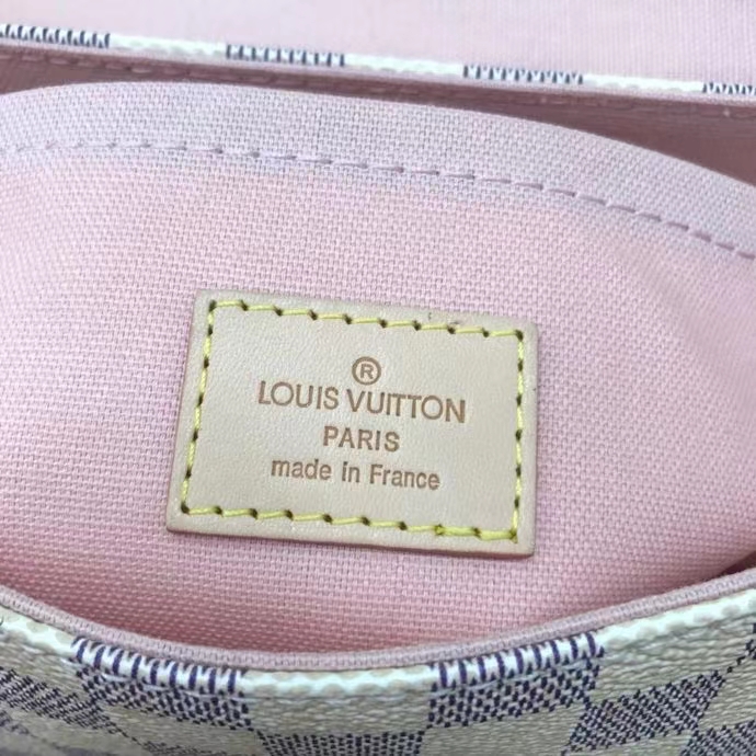 Louis Vuitton CROISETTE Handbag Damier Azur N41581